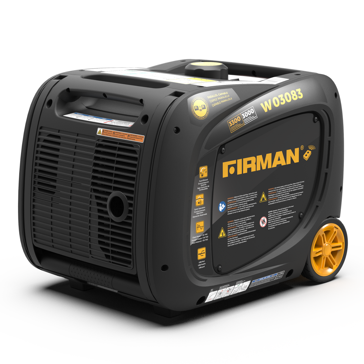 Inverter Gas Portable Generator 3300W Recoil Start