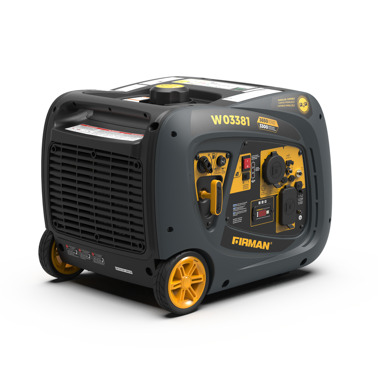 Gas Inverter Portable Generator 3650W Recoil Start
