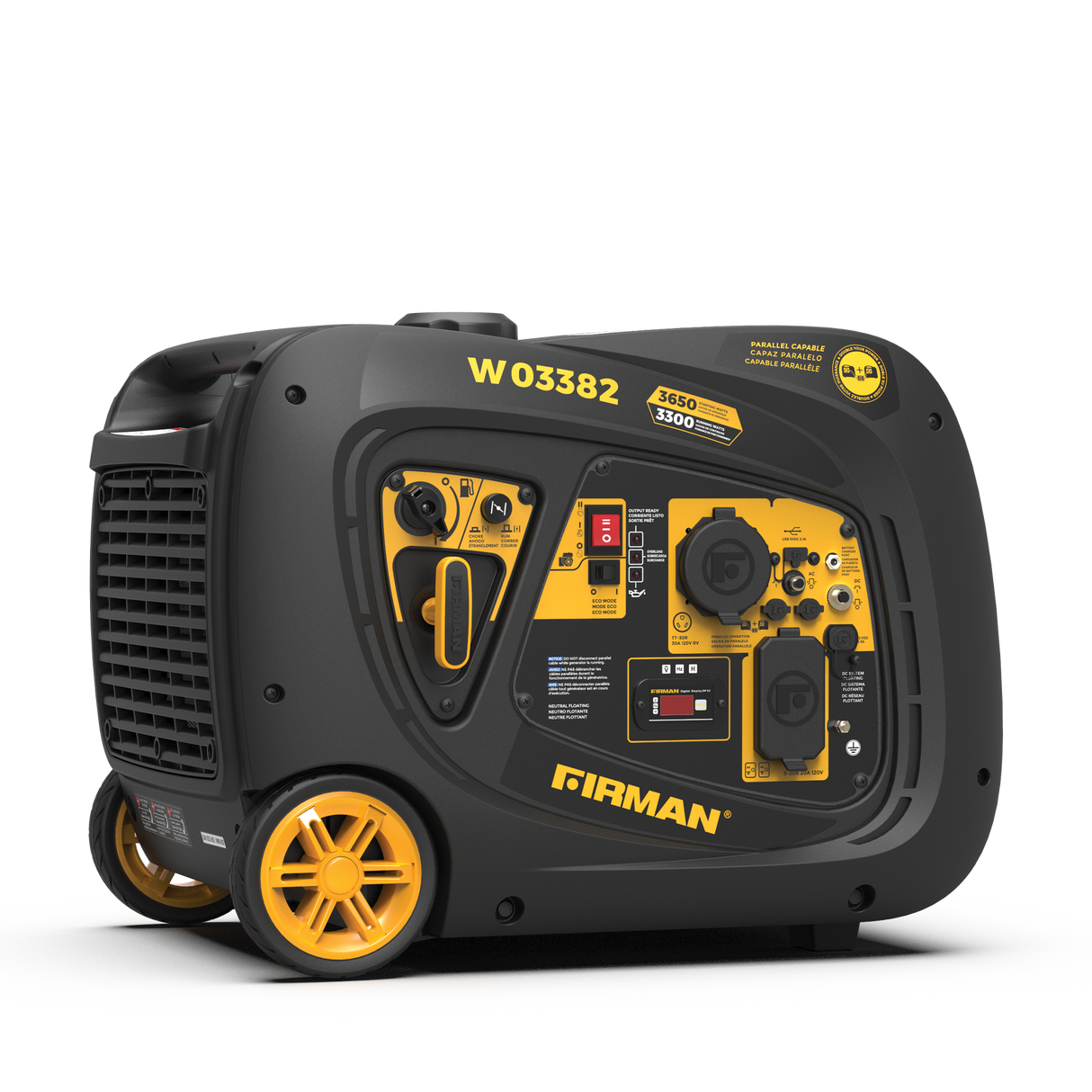 Gas Inverter Portable Generator 3650W Electric Start