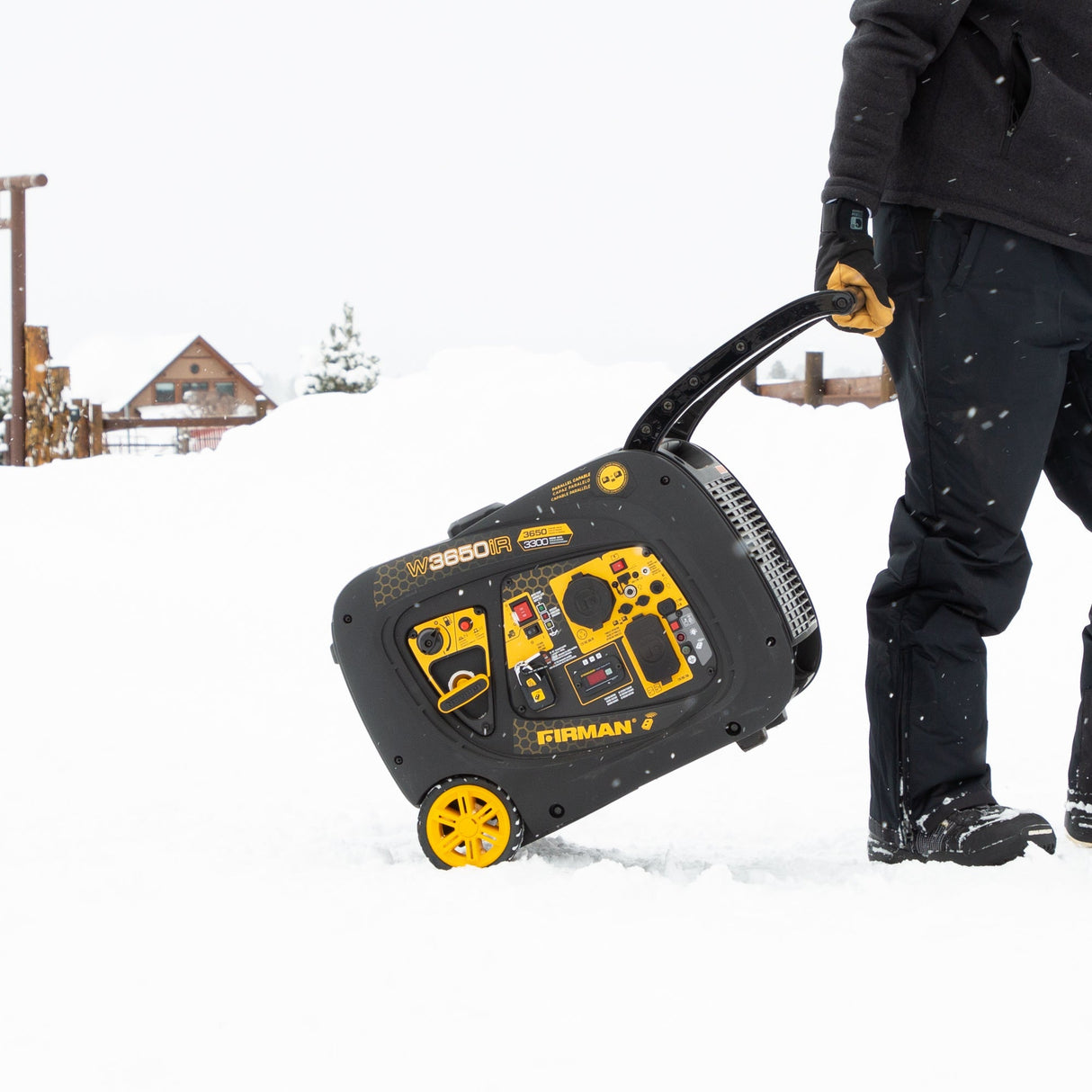 Refurbished Inverter Portable Generator 3650W Remote Start