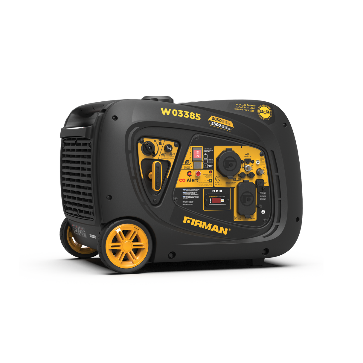 INVERTER PORTABLE GENERATOR 4125W WITH CO ALERT