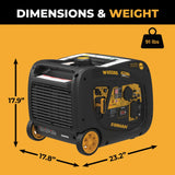 INVERTER PORTABLE GENERATOR 4125W WITH CO ALERT