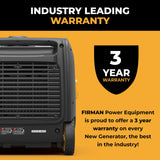 Inverter Portable Generator 4125W Remote Start with CO ALERT