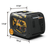 Refurbished Inverter Portable Generator 3650W Remote Start with CO ALERT