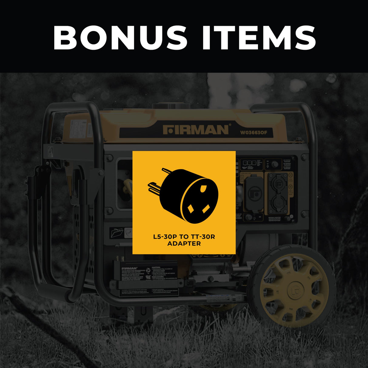 Inverter Open Frame Portable Generator 4500W Remote Start with CO Alert