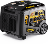 Gas Inverter Portable Generator 6850/5500 Watt Remote Start 120/240V CO Alert