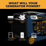 Refurbished Dual Fuel Inverter 3200W Electric Start