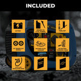 Dual Fuel Inverter Portable Generator 3200W Electric Start