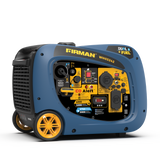 Dual Fuel Inverter Portable Generator 4000W Electric Start with CO ALERT