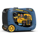 Dual Fuel Inverter Portable Generator 4125W Electric Start with CO ALERT