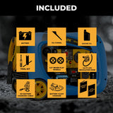 Dual Fuel Inverter Portable Generator 4000W Electric Start with CO ALERT