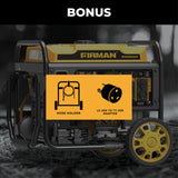 Dual Fuel Open Frame Inverter 4400W Electric Start with CO ALERT