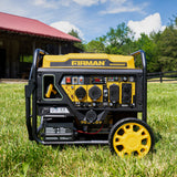 Dual Fuel Open Frame Inverter 4500W Electric Start With CO Alert