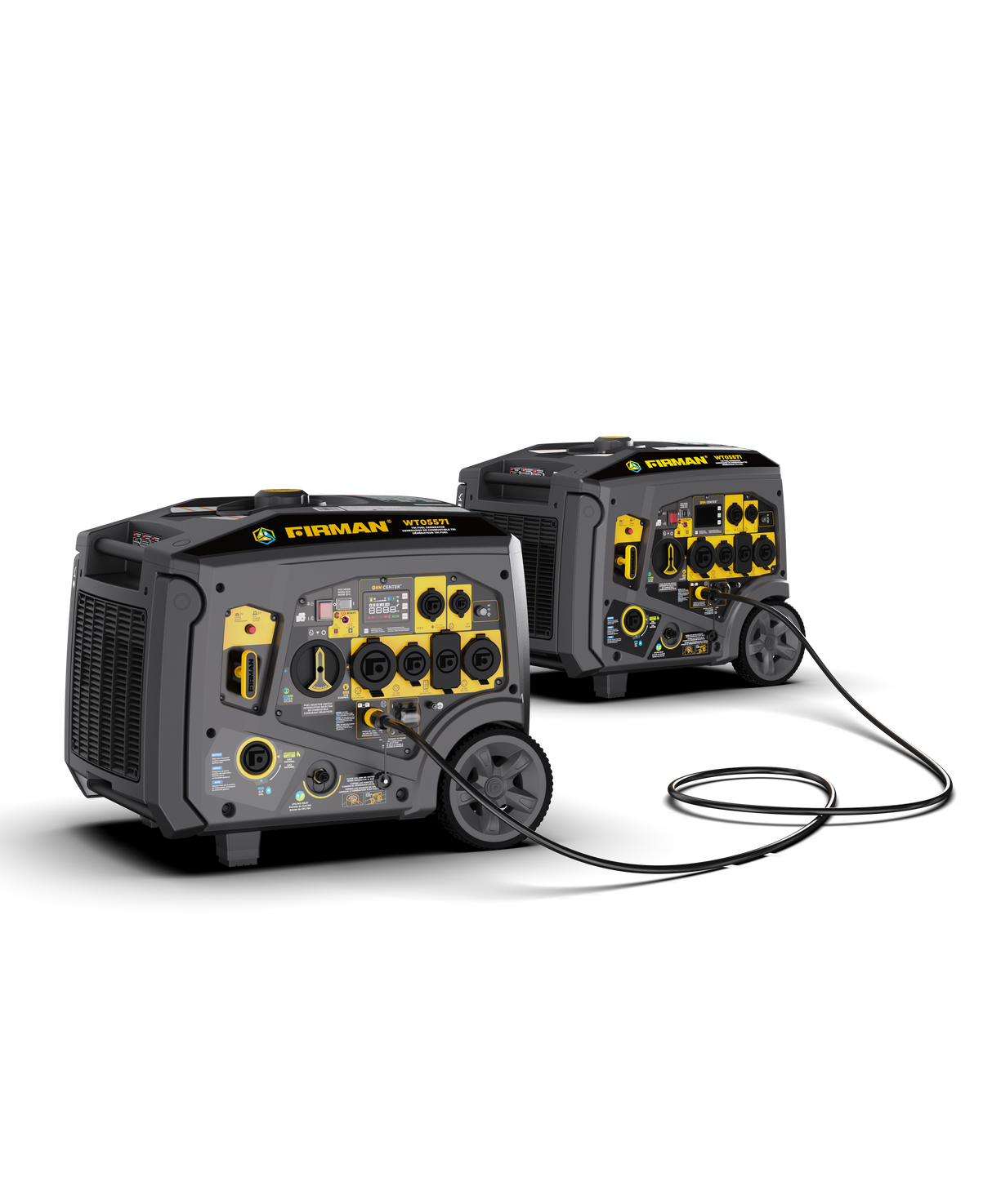 6.5FT Parallel Cord for over 5000W FIRMAN Portable Inverter Generator 120/240V 7200W