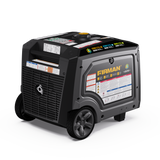 Tri Fuel Inverter Portable Generator 7500W Electric Start 120/240V Parallel Ready CO Alert
