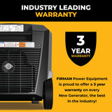 Tri-Fuel Inverter Portable Generator 7850/6300 Watt Electric Start 120/240V Parallel Ready with CO Alert