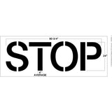 Newstripe Walgreens 24 Inch STOP Stencil