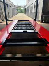 Olympic Equipment Extra-Wide Portable Boat & Trailer Storage 4-Post Lift HDMBL-10