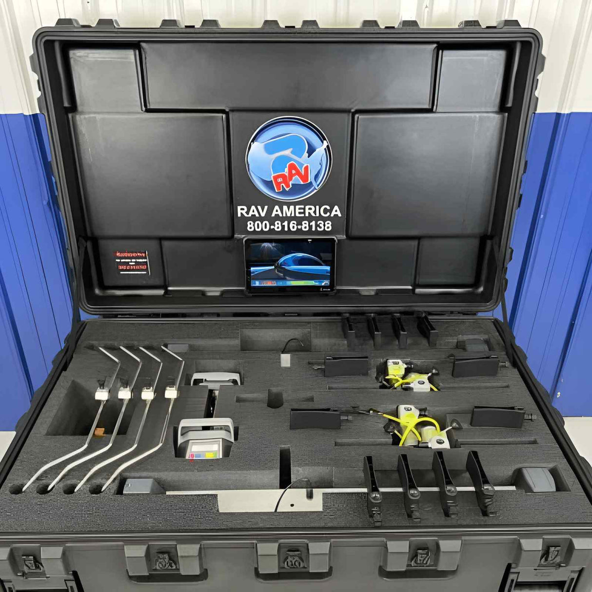 Atlas TD6000CNAK1 ESM1 Heavy Duty Truck & Trailer Alignment System (Ravaglioli Sprint Mobile 1)