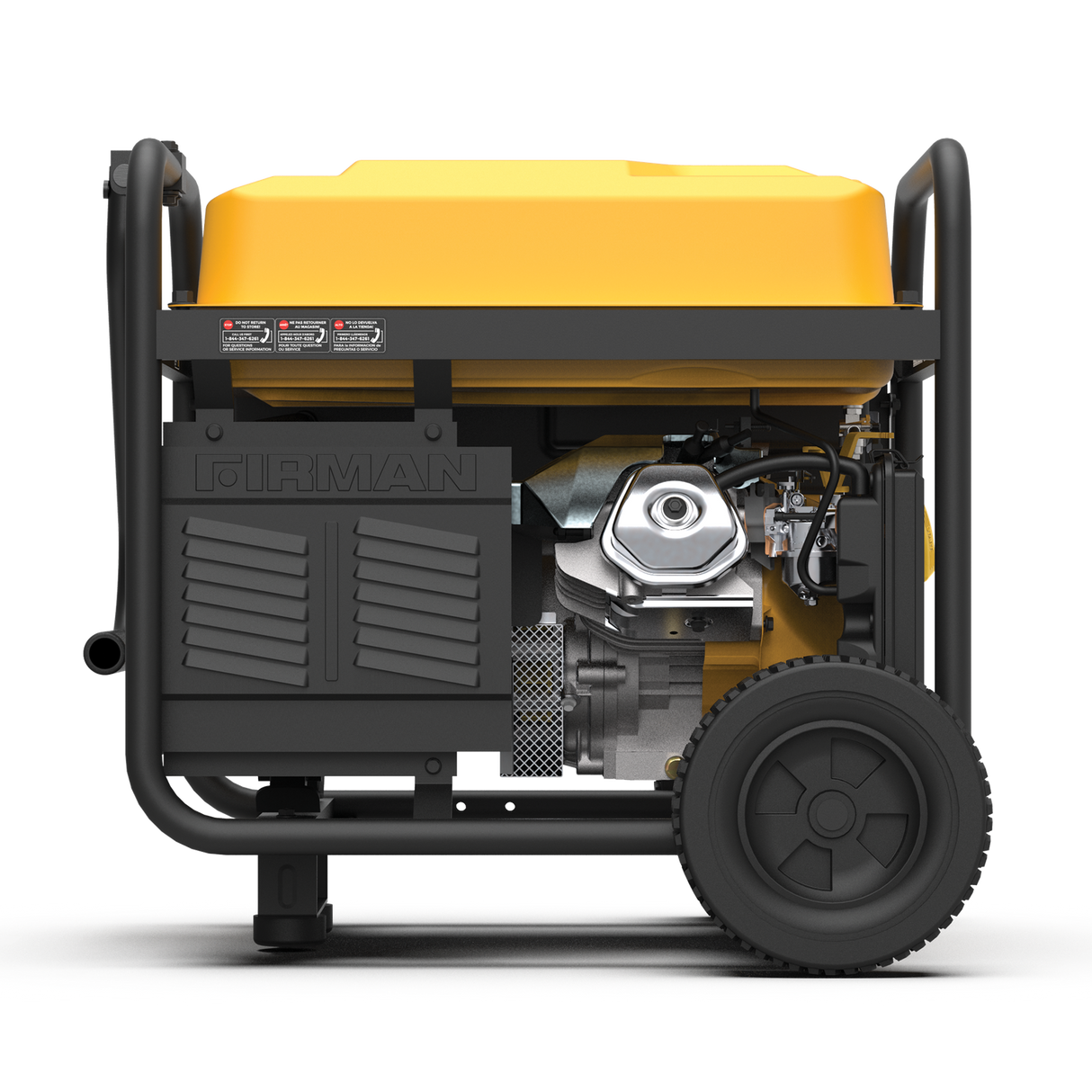 Gas Portable Generator 8350W Recoil Start 120/240V