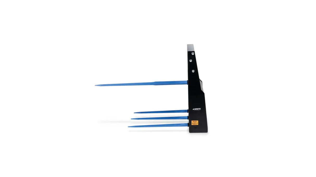 Ignite Attachments 45 in Skid Steer Combo Bale Spear 46895918