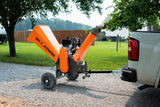 Dk2 6” 14 Hp Kohler Commercial 3600 Rpm Cyclonic 6.25” Chipper Shredder - OPC506E (Electric Start)