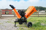 Dk2 6” 14 Hp Kohler Commercial 3600 Rpm Cyclonic 6.25” Chipper Shredder - OPC506E (Electric Start)