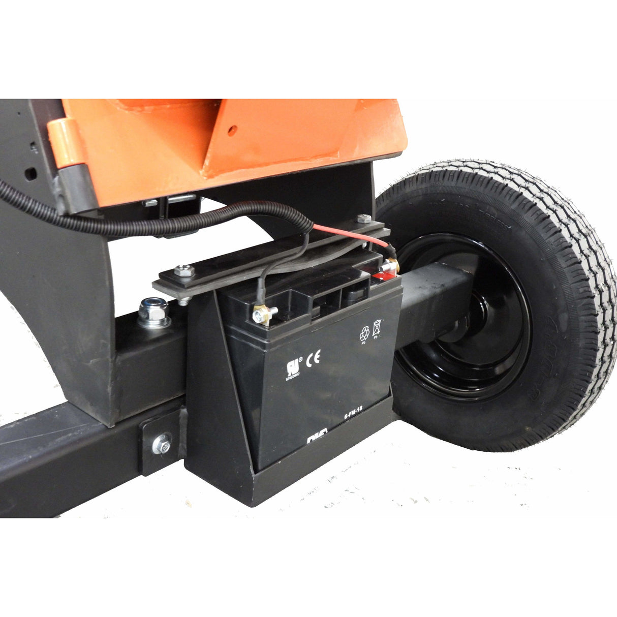 DK2 6 Inch Wood Chipper - 14 HP Kohler Engine Electric Start - Heavy Duty Kinetic Cyclonic Chipper Shredder