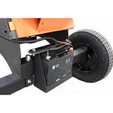 DK2 6 Inch Wood Chipper - 14 HP Kohler Engine Electric Start - Heavy Duty Kinetic Cyclonic Chipper Shredder