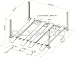 Olympic Equipment 10,000 lb Two-Car Stacker Parking Lift 4PXW-10