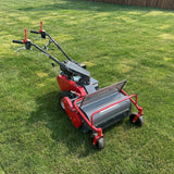 MechMaxx 27" Walk Behind Flail Mower,  10HP 302cc,  Self-Propelled,  Wheeled,  Electric Start,  SFM27W