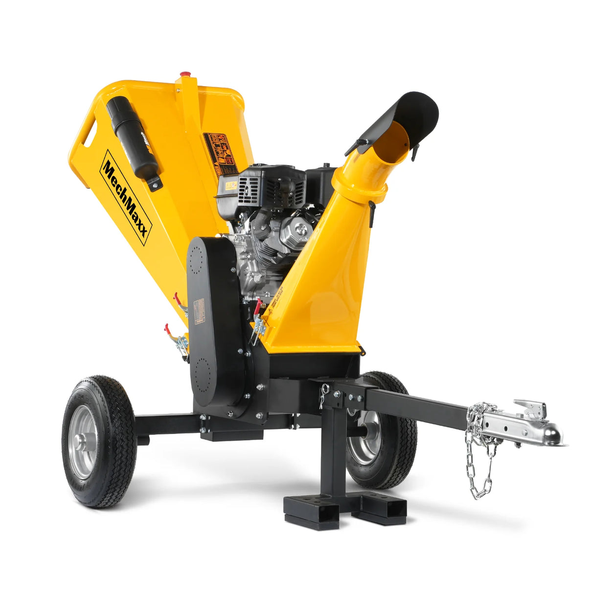 MechMaxx 5 inch E-start DUCAR 420cc Gasoline Engine Powered Wood Chipper,  GS1500