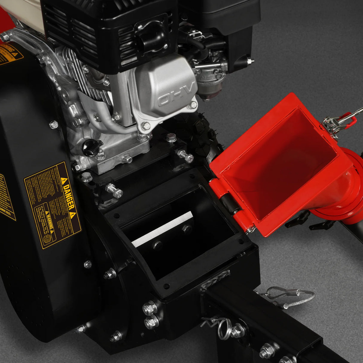 MechMaxx HONDA GX200 Gasoline Engine Powered 4 inch Wood Chipper,  GS650