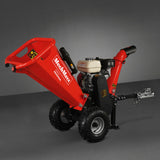 MechMaxx HONDA GX200 Gasoline Engine Powered 4 inch Wood Chipper,  GS650