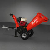 MechMaxx HONDA GX200 Gasoline Engine Powered 4 inch Wood Chipper,  GS650