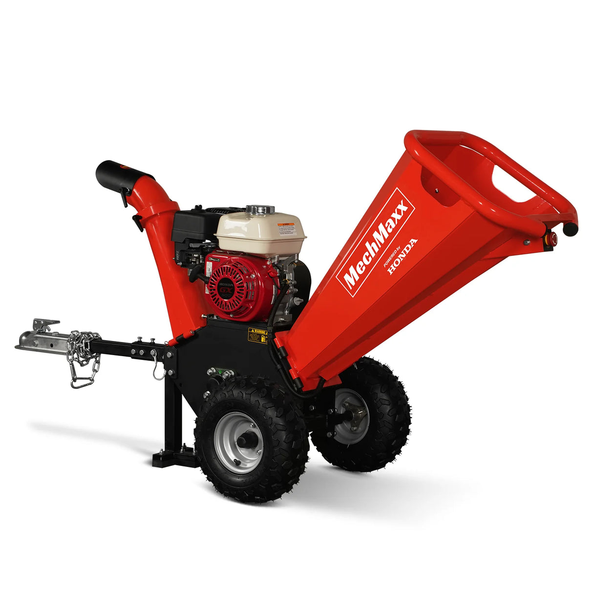 MechMaxx HONDA GX200 Gasoline Engine Powered 4 inch Wood Chipper,  GS650