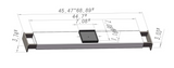 Olympic Equipment Extra-Wide Portable Boat & Trailer Storage 4-Post Lift HDMBL-10