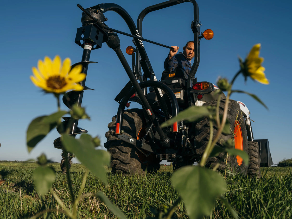 Ignite Attachments 12 in 3-Point Auger and Post Hole Digger