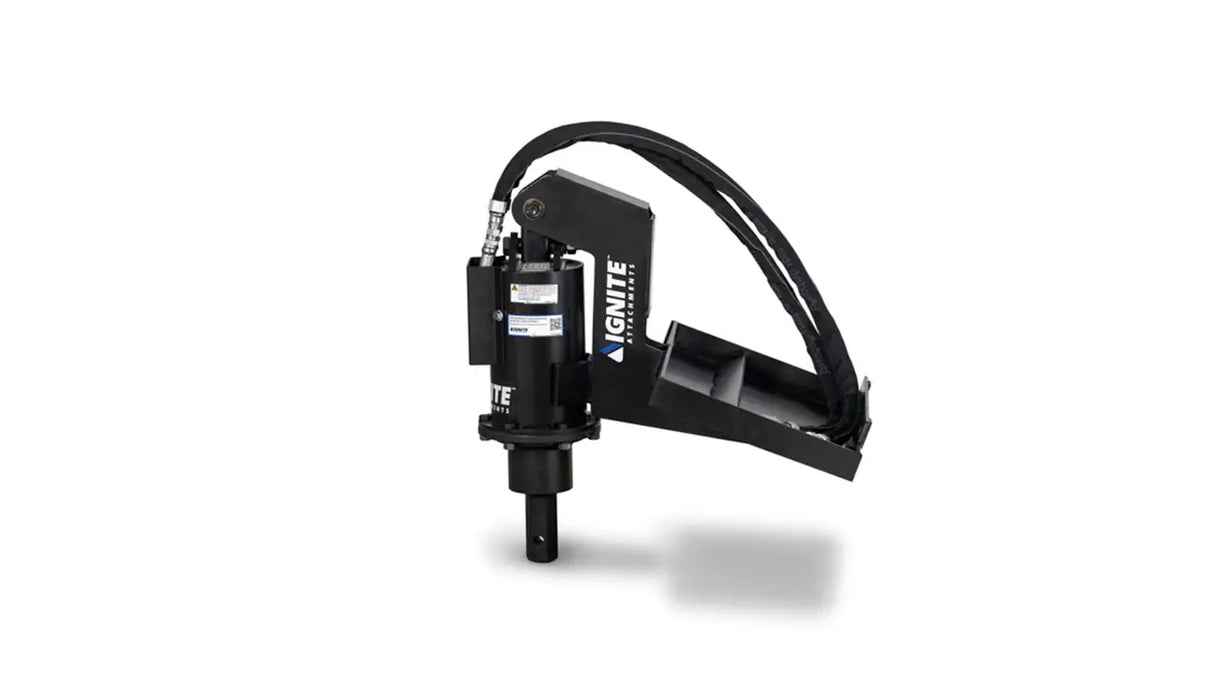 Ignite Attachments 24 in Mini Skid Steer Auger Drive 100PH