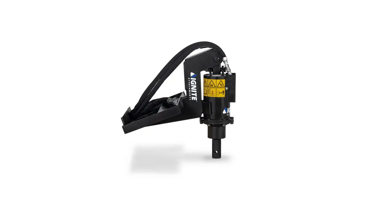 Ignite Attachments 24 in Mini Skid Steer Auger Drive 100PH
