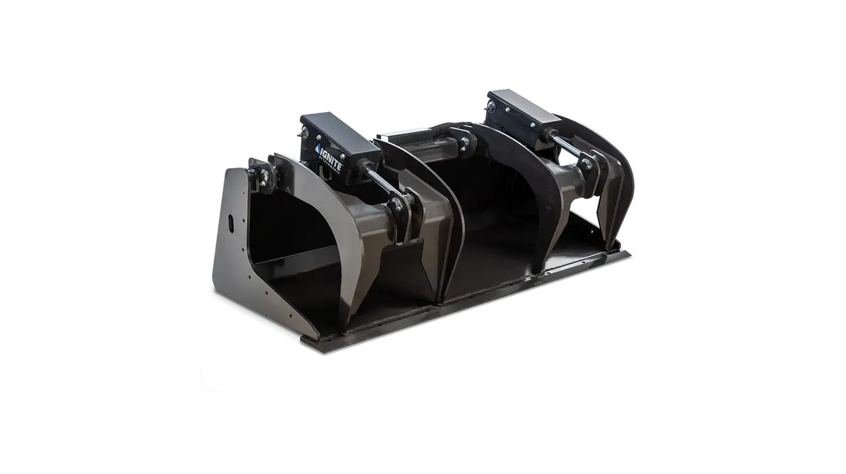 Ignite Attachments 69 in Skid Steer Bucket Grapple