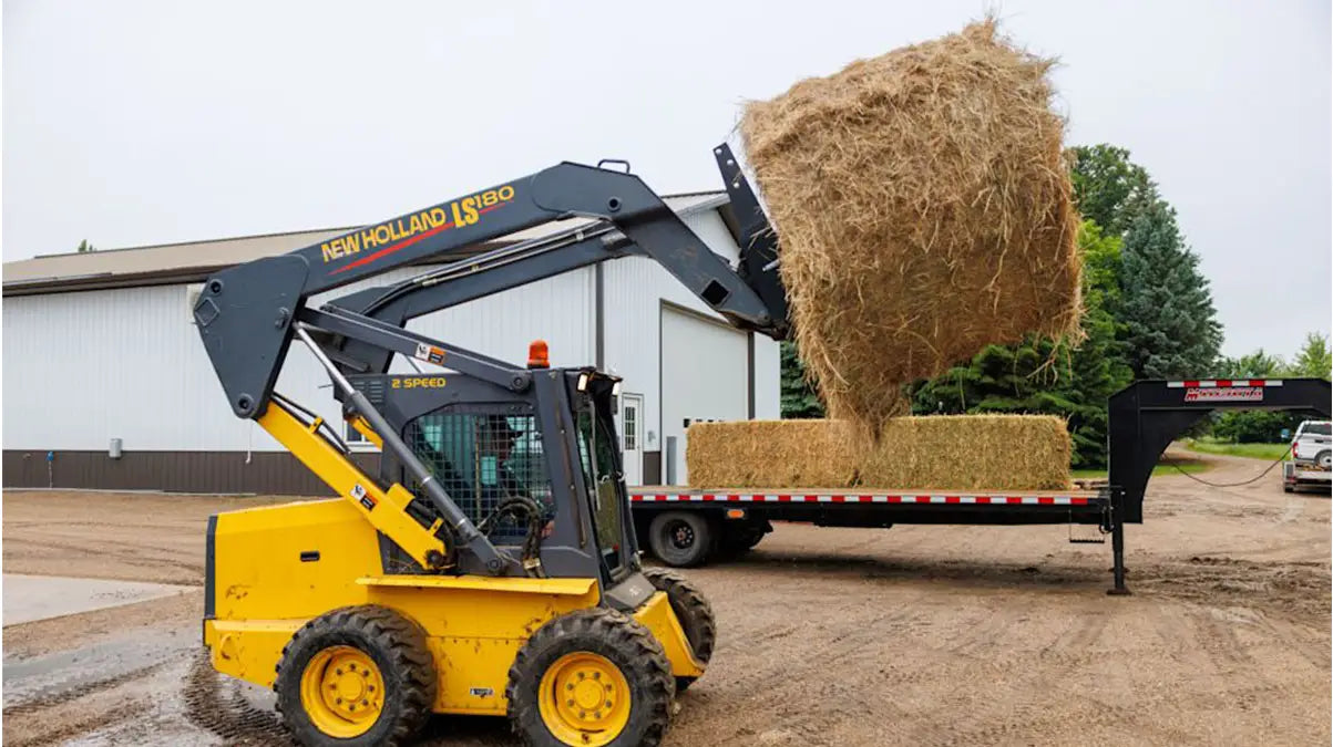 Ignite Attachments 45 in Skid Steer Combo Bale Spear 46895918