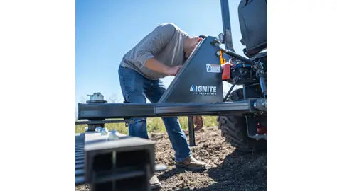 Ignite Attachments 84 in 3-Point Tine Rake