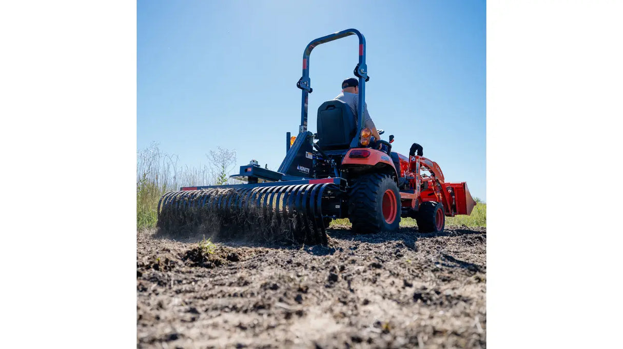 Ignite Attachments 60 in 3-Point Tine Rake 7494933