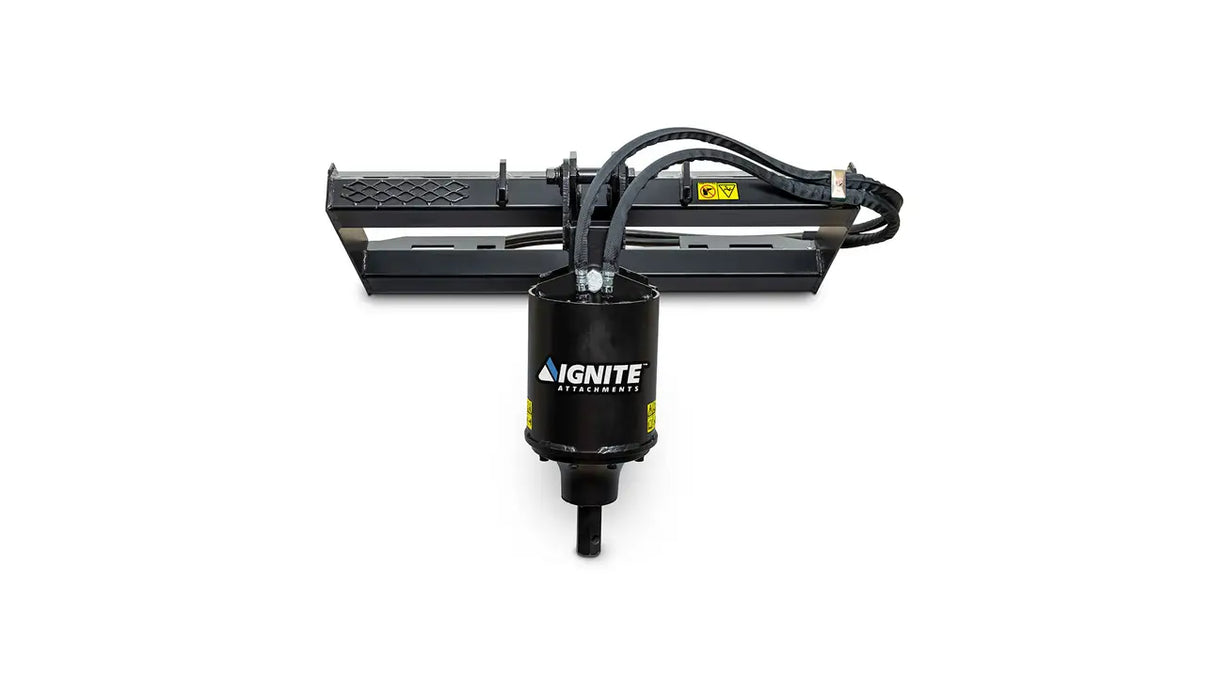 Ignite Attachments 45 in Skid Steer Auger Drive and Bit Package 150PH