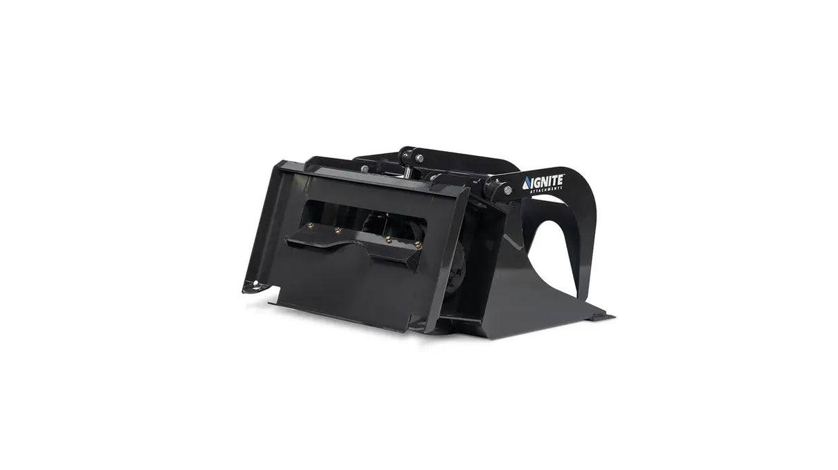 Ignite Attachments 44 in Mini Skid Steer Bucket Grapple