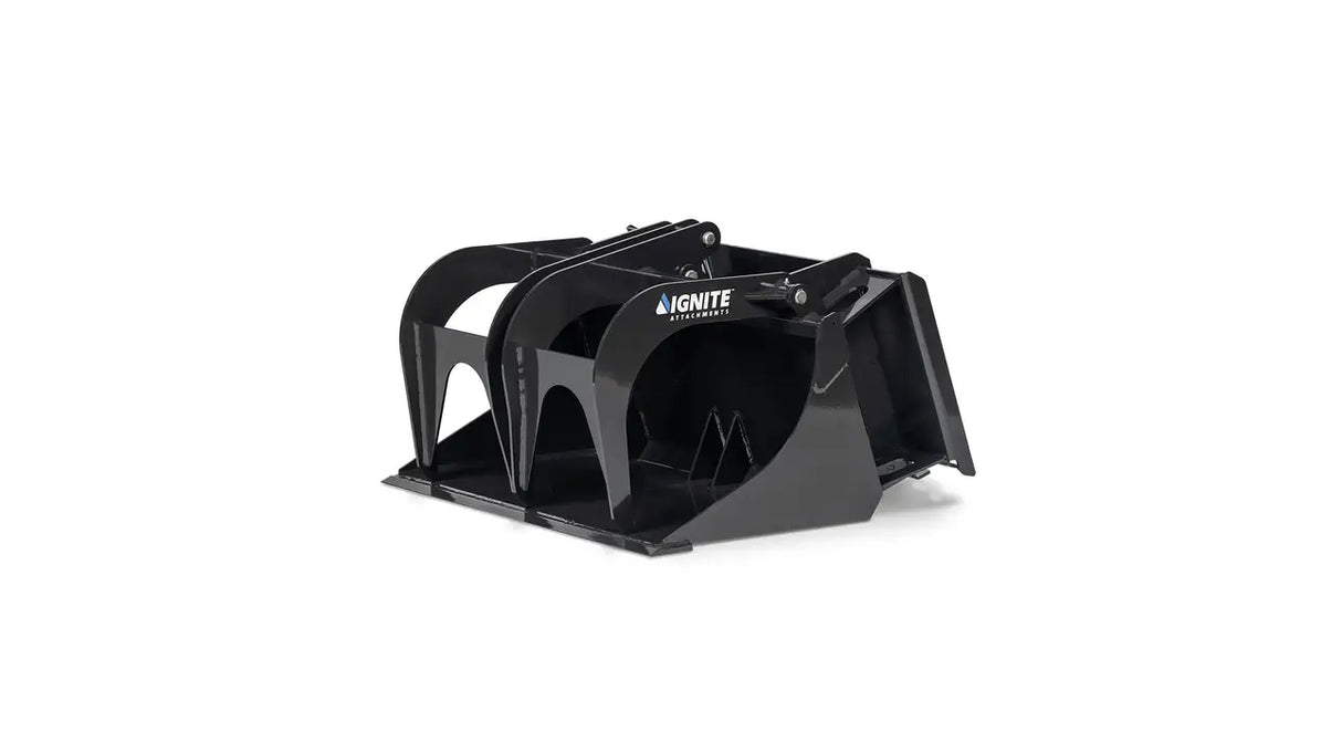 Ignite Attachments 44 in Mini Skid Steer Bucket Grapple