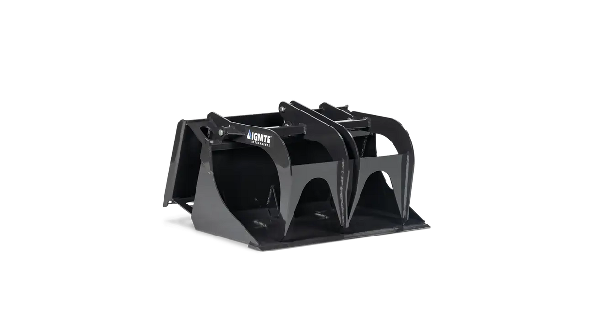 Ignite Attachments 44 in Mini Skid Steer Bucket Grapple
