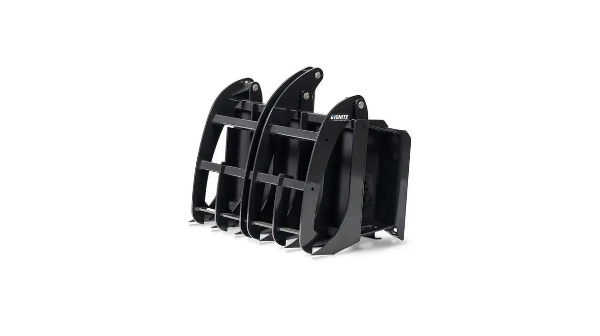 Ignite Attachments 44 in Mini Skid Steer Rake Grapple