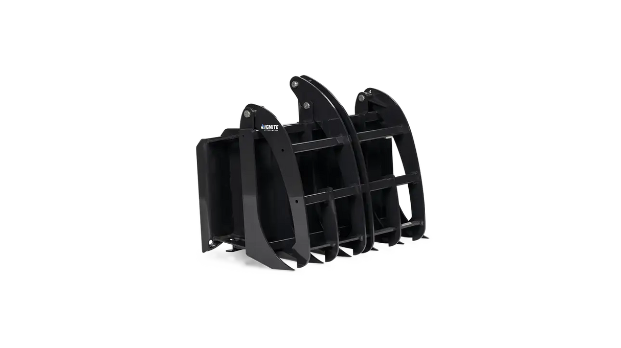 Ignite Attachments 36 in Mini Skid Steer Rake Grapple